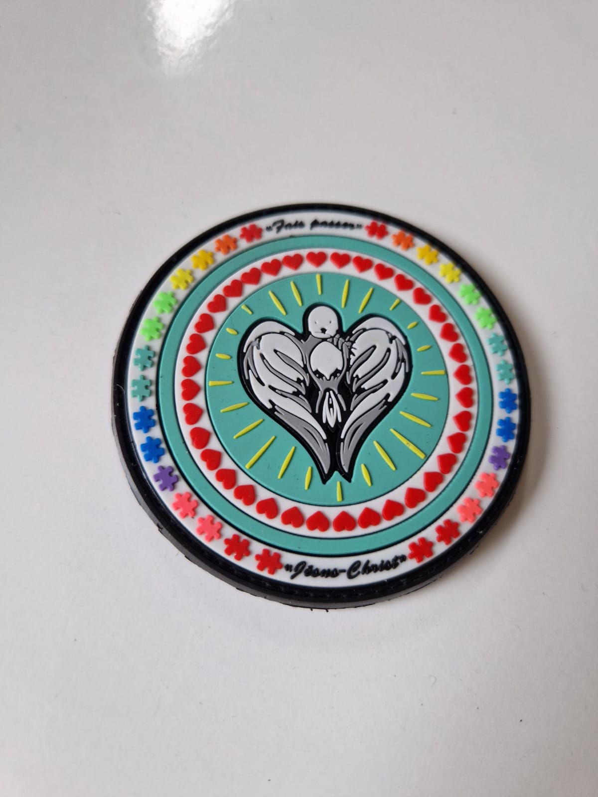 Badge Coeur-Colombe