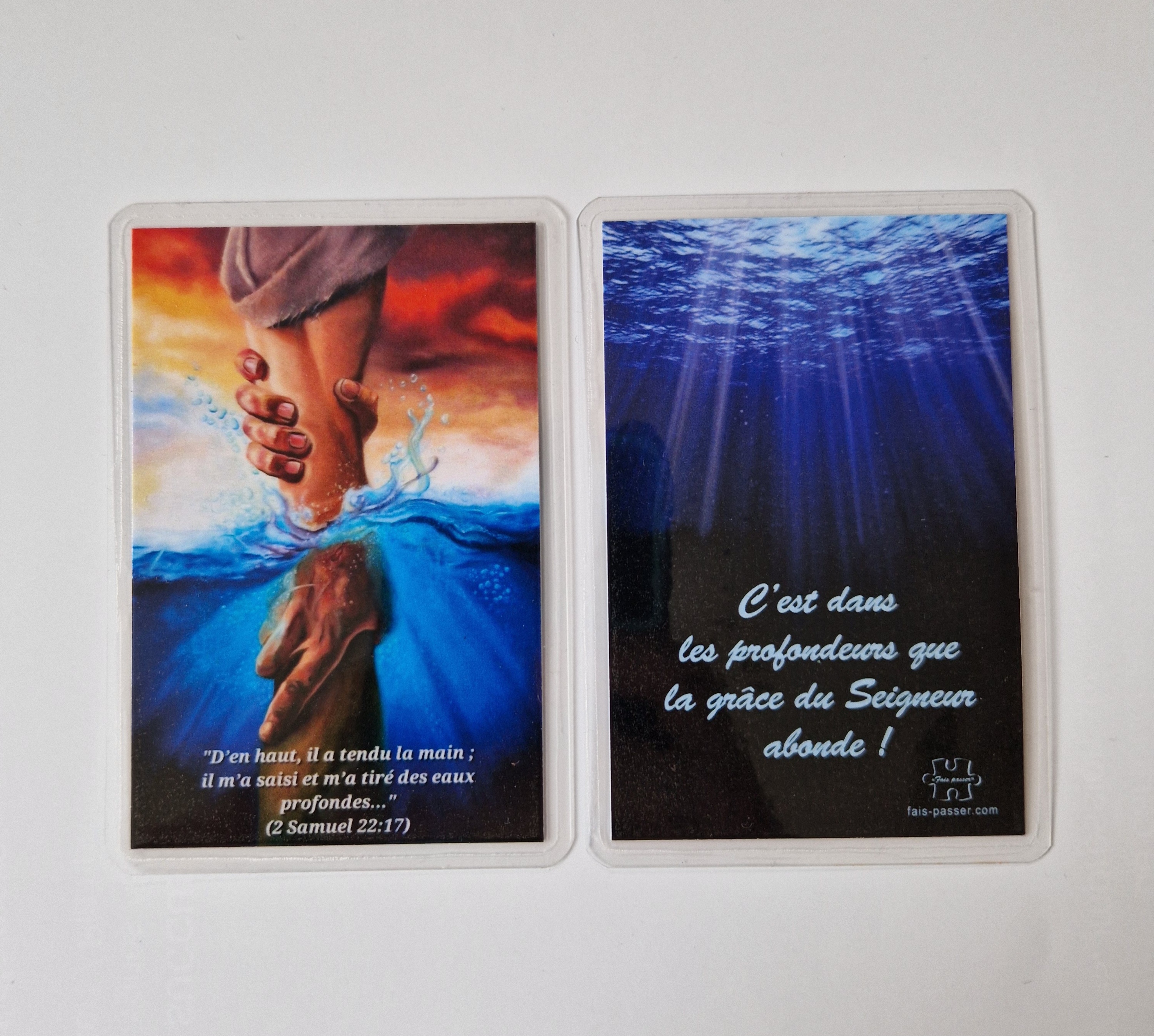 Marque-pages fais-passer 