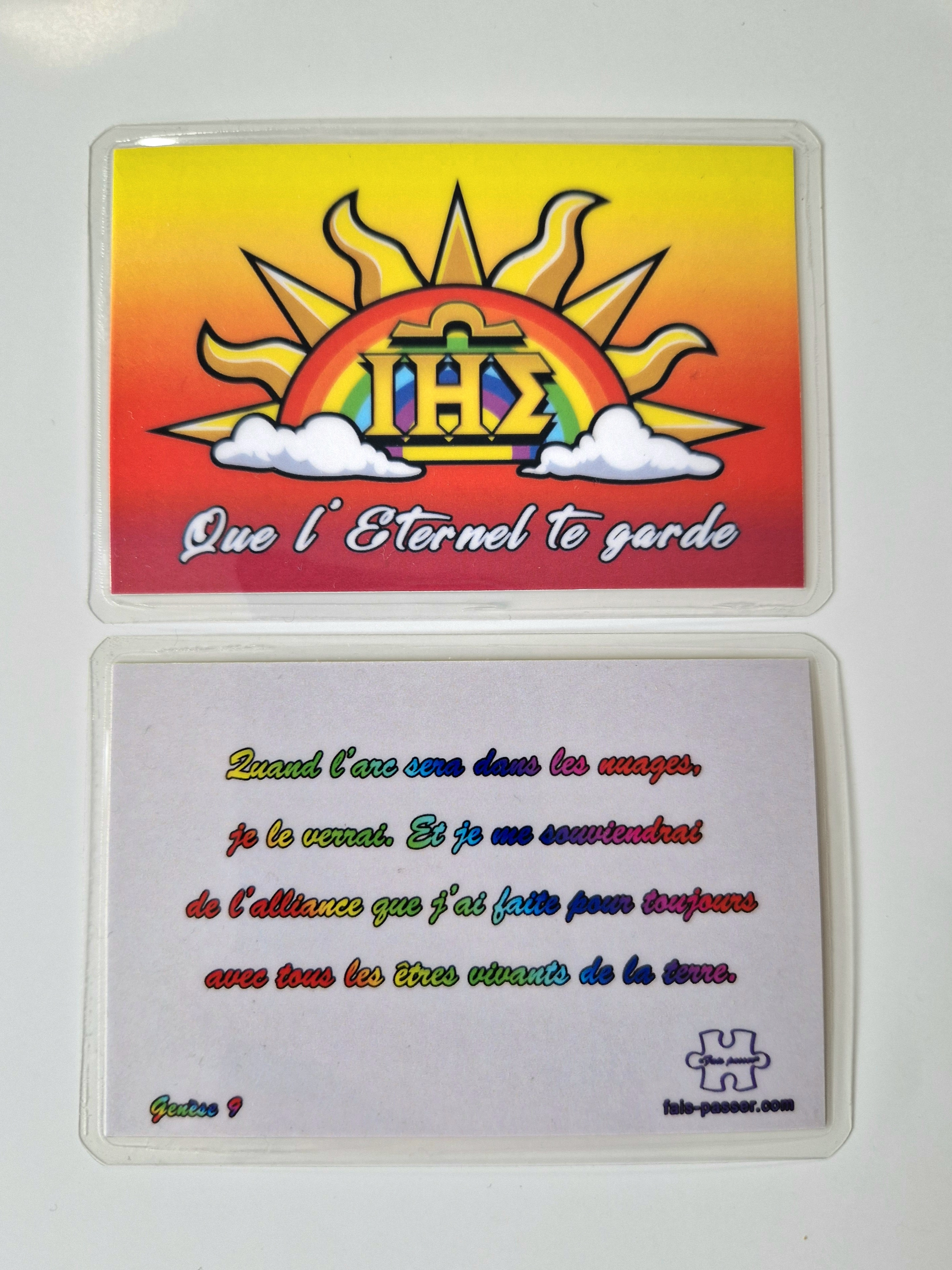 Marque-pages fais-passer 
