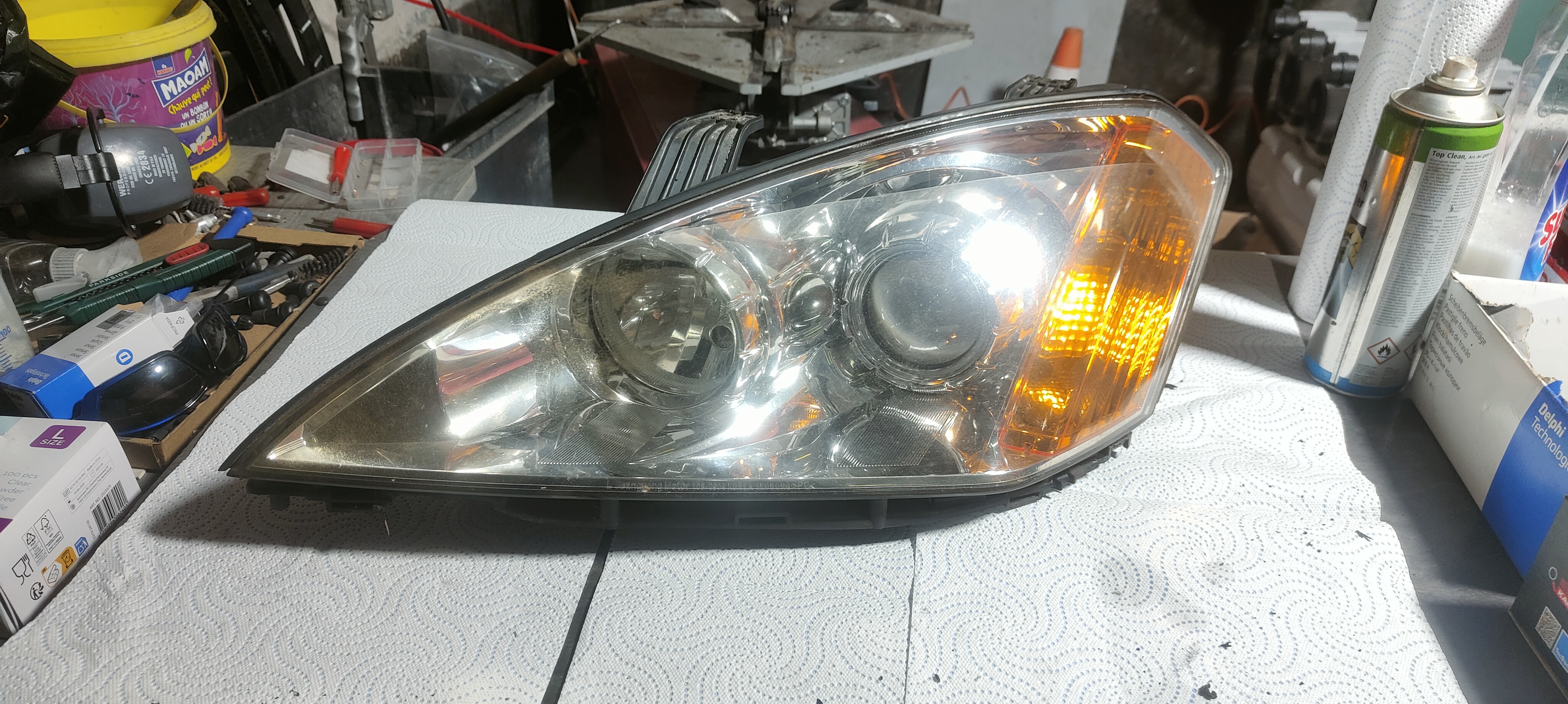 phare avant gauche Ssangyong Kyron 2005 - 2007