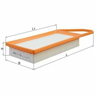 MAHLE LX 1282 Filtre à air