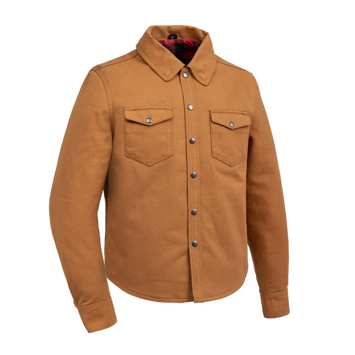 Motorbike Kevlar Canvas Flannel Shirts by BoldicaSports – Rugged Protection Meets Everyday Style