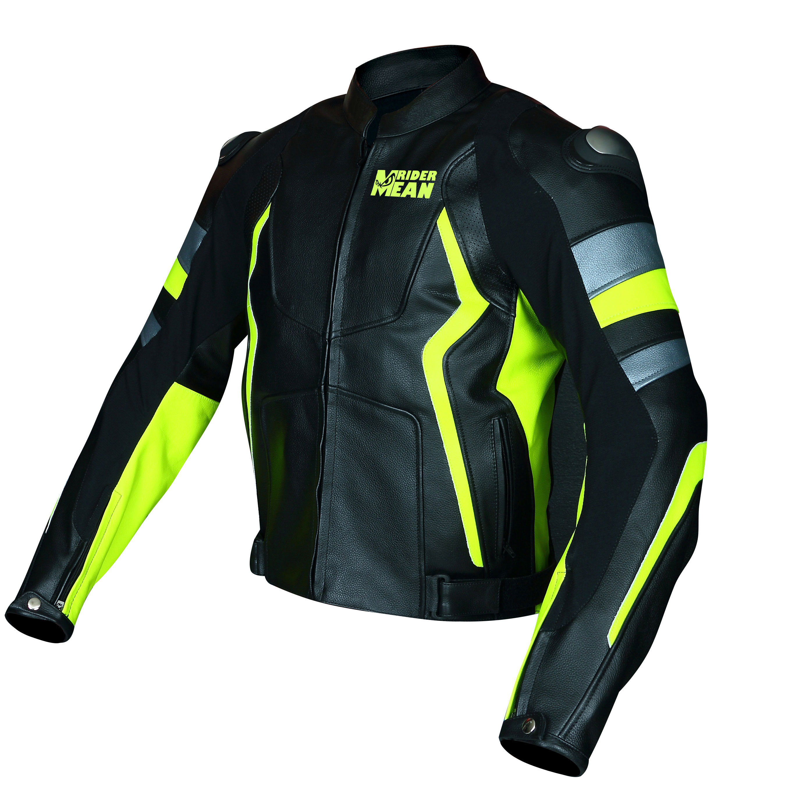 BoldicaSports Premium Motorbike Leather Jacket – Safety, Style, and Durability