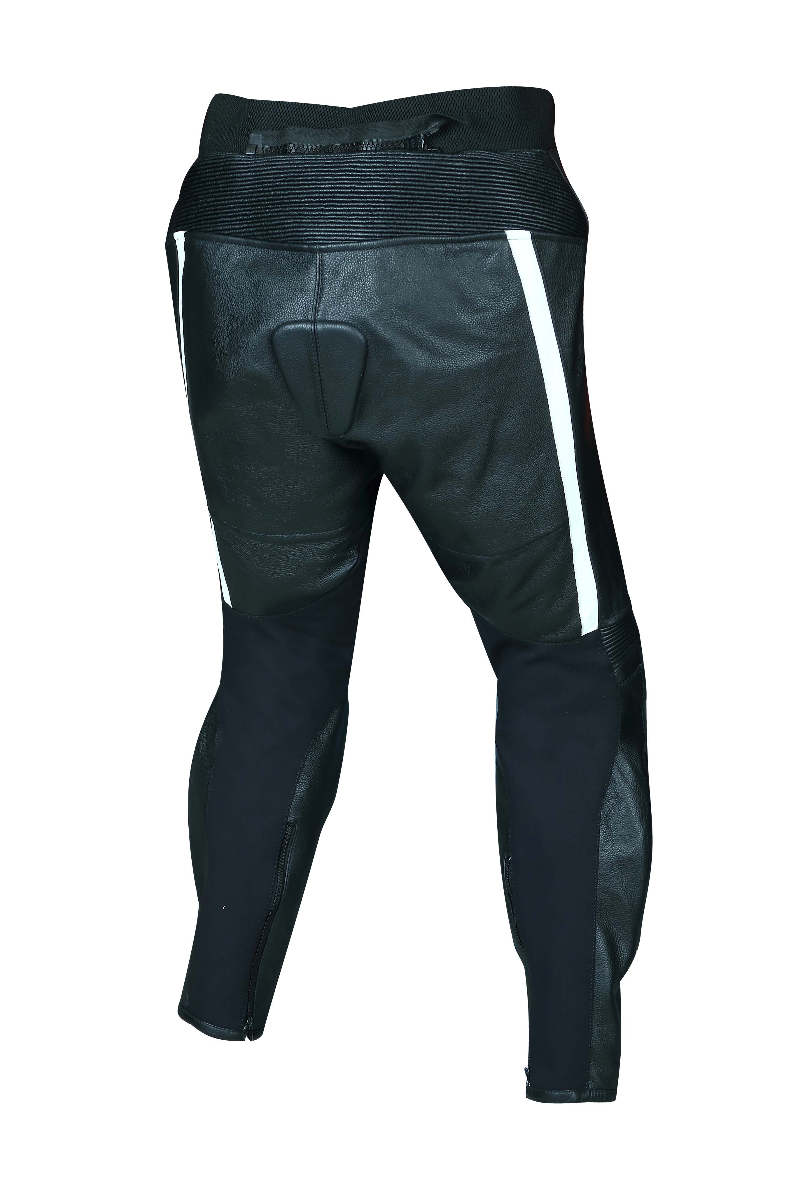 BoldicaSports Motorbike Cowhide Leather Pants – Premium CE Armored Riding Trousers for Men