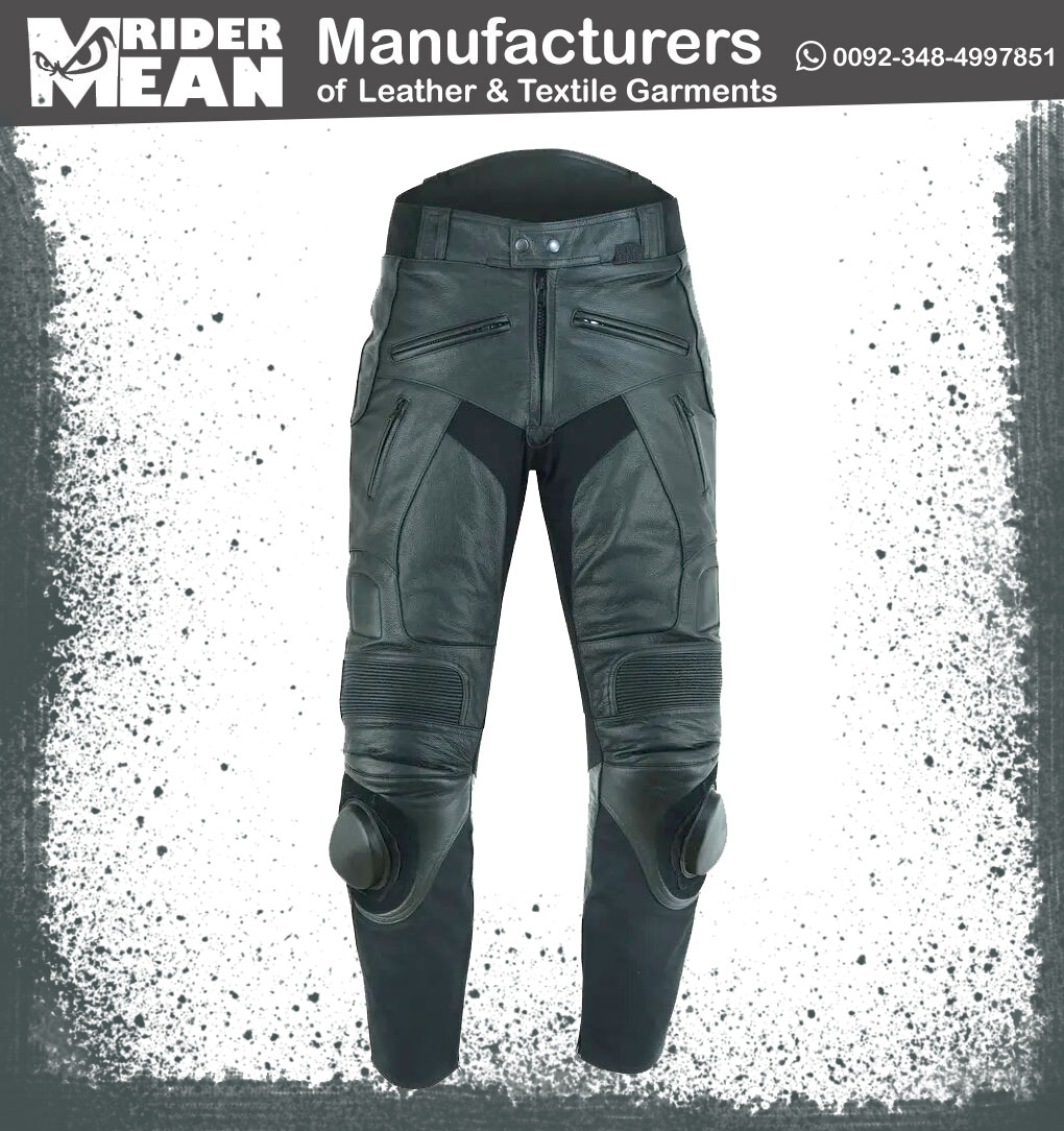 BoldicaSports Motorbike Cowhide Leather Pants – Built for Protection and Performance