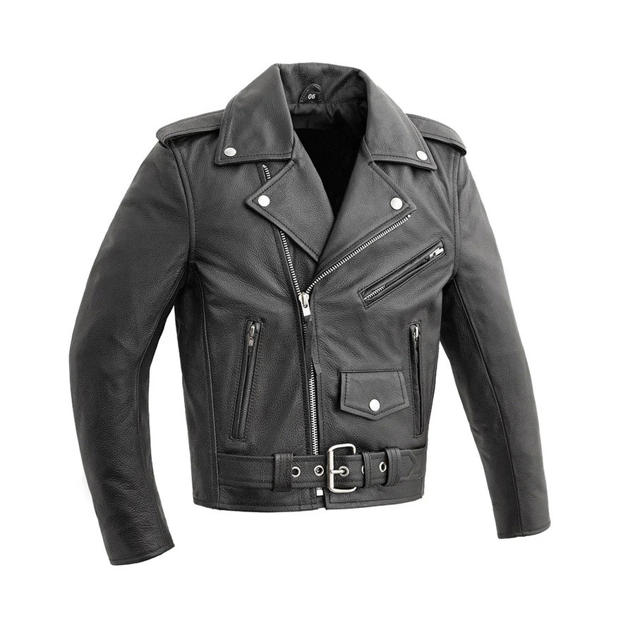 Boldica Reign Men’s Leather Motorcycle Riding Jacket – Dominance Meets Classic Biker Style