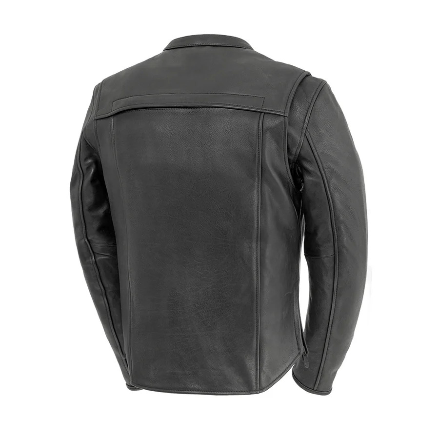 Boldica Black Legend Men’s Motorcycle Jacket – Premium Cowhide Leather Rider Gear