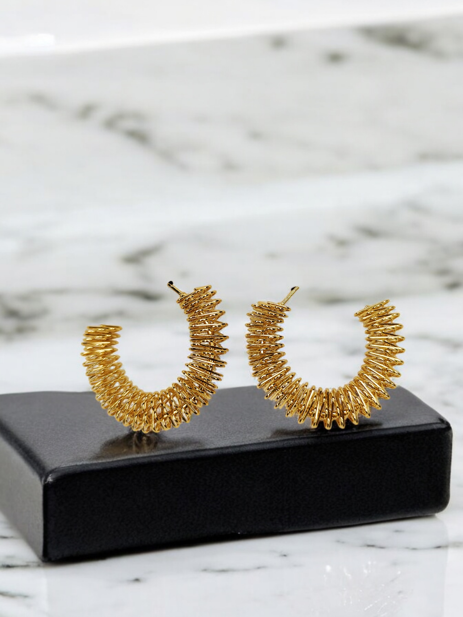 Gold Hoop Earrings
