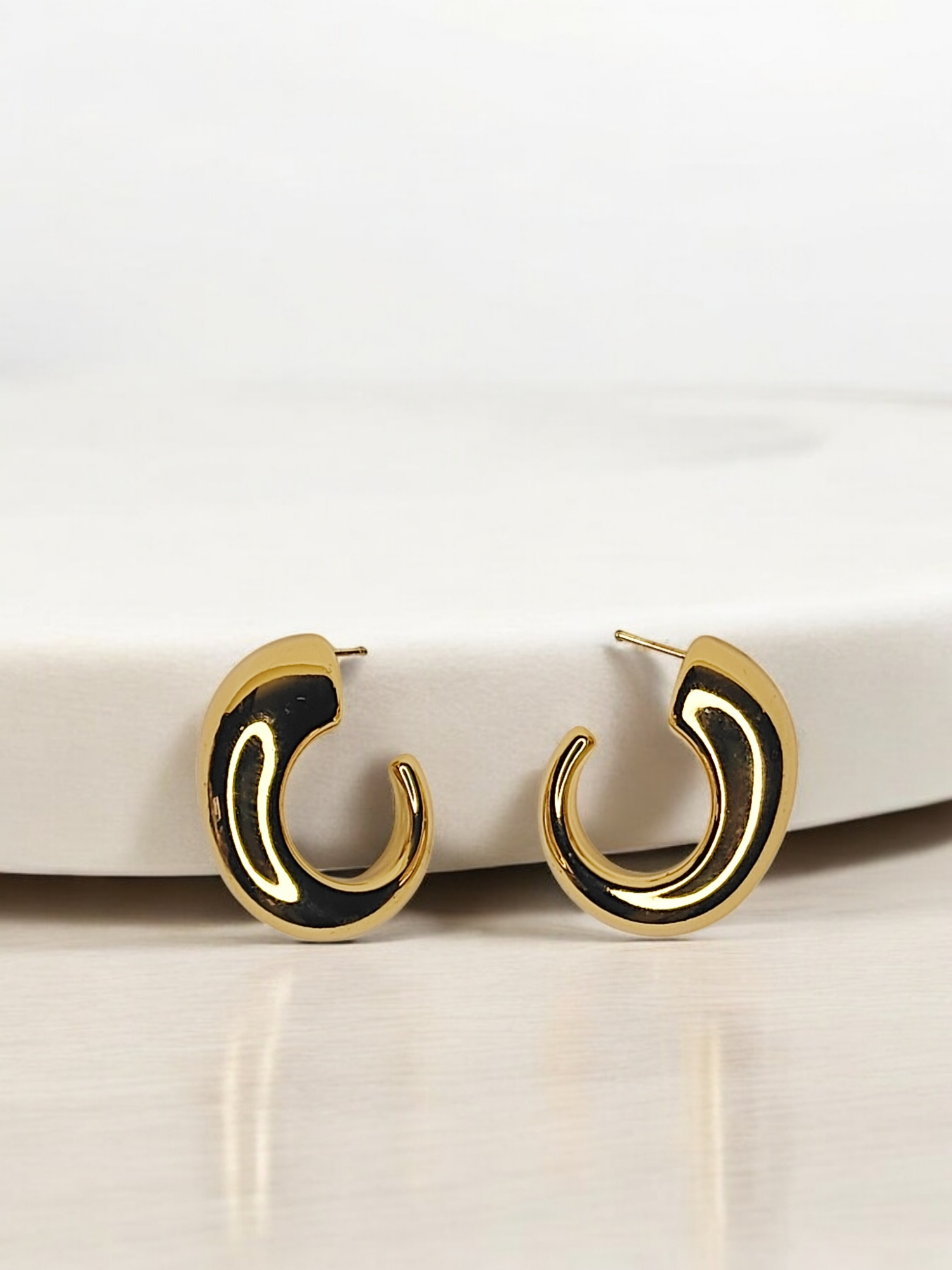 Gold Hoop Earrings