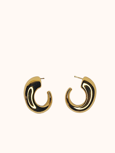 Gold Hoop Earrings
