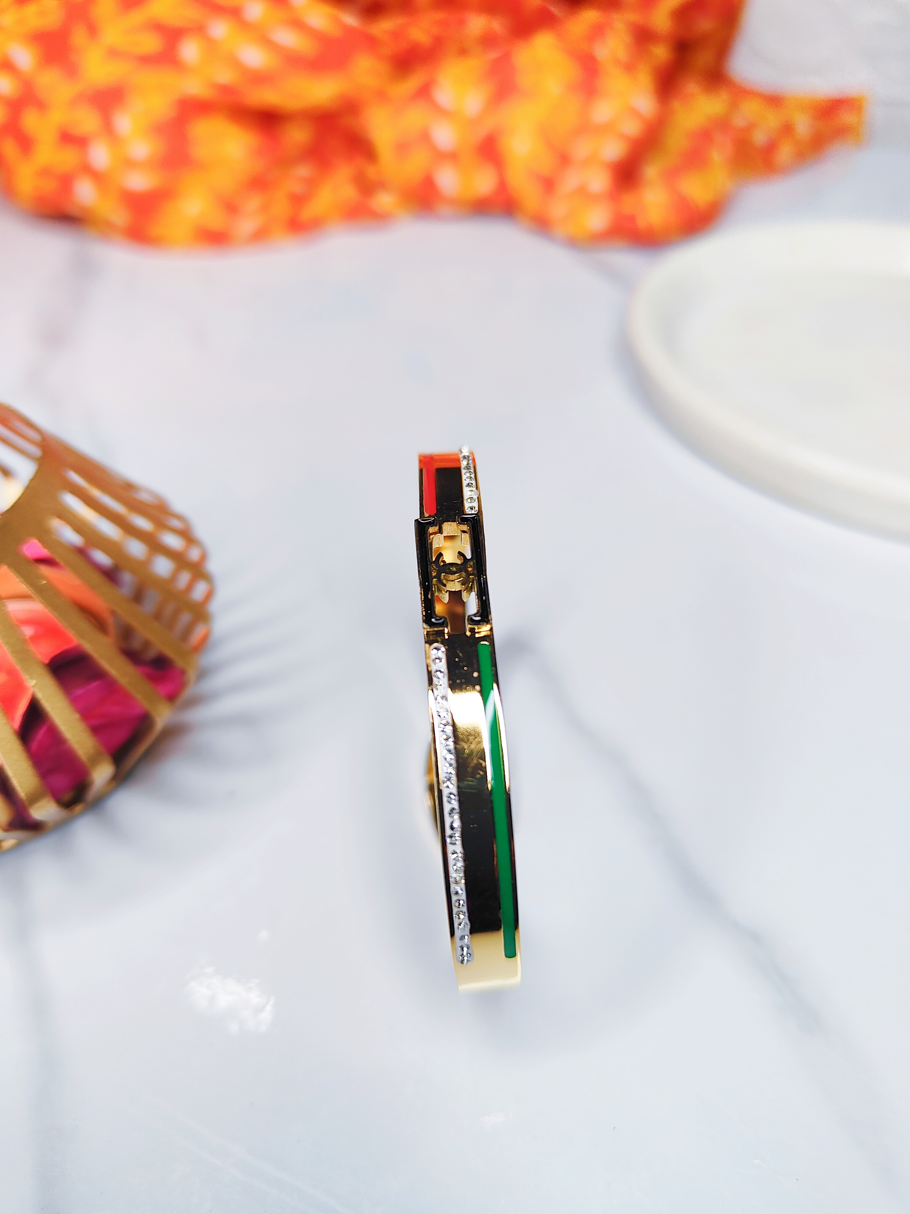 Elegant Gold-Plated Bracelet