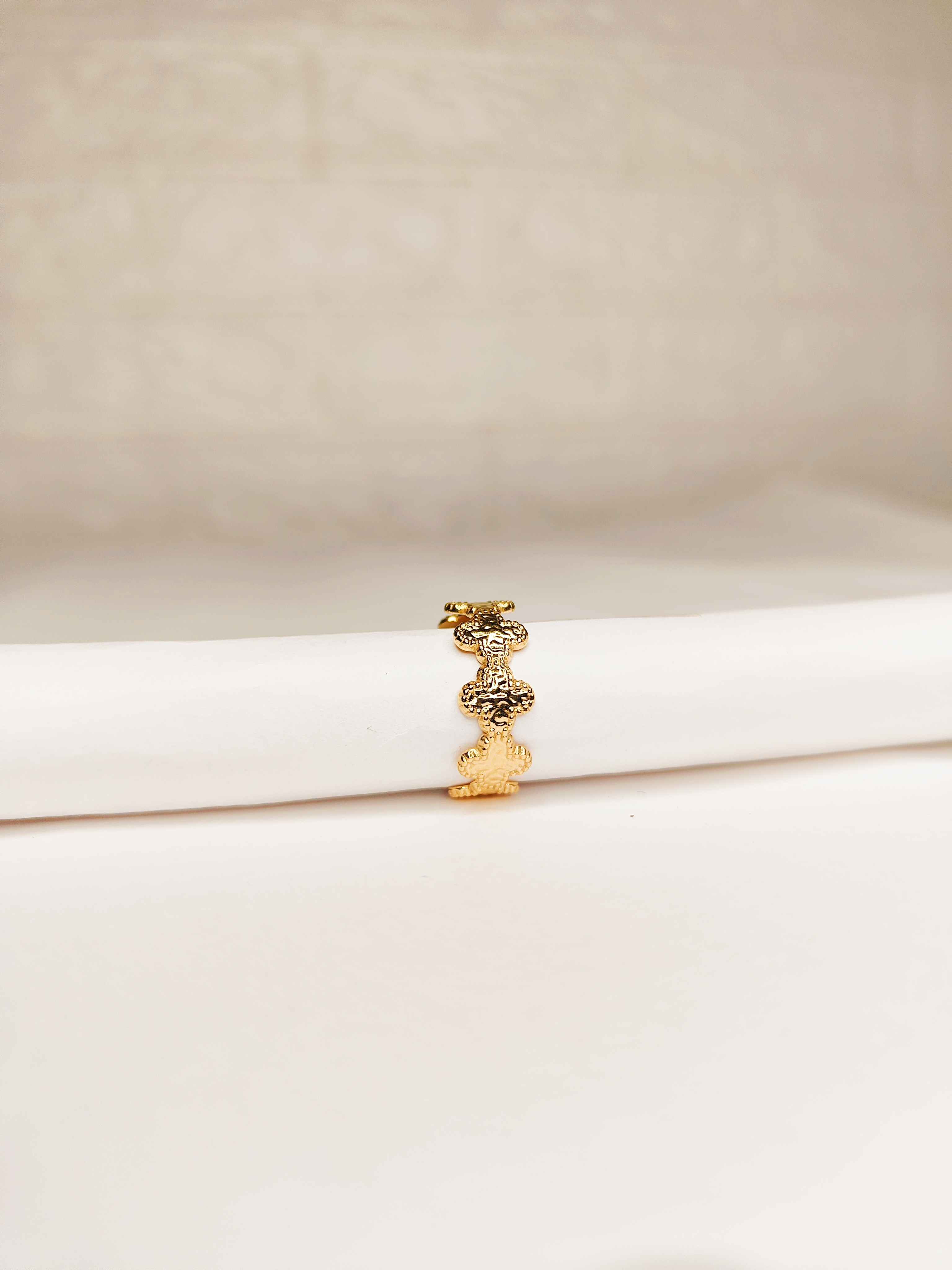 Gold Charm Ring