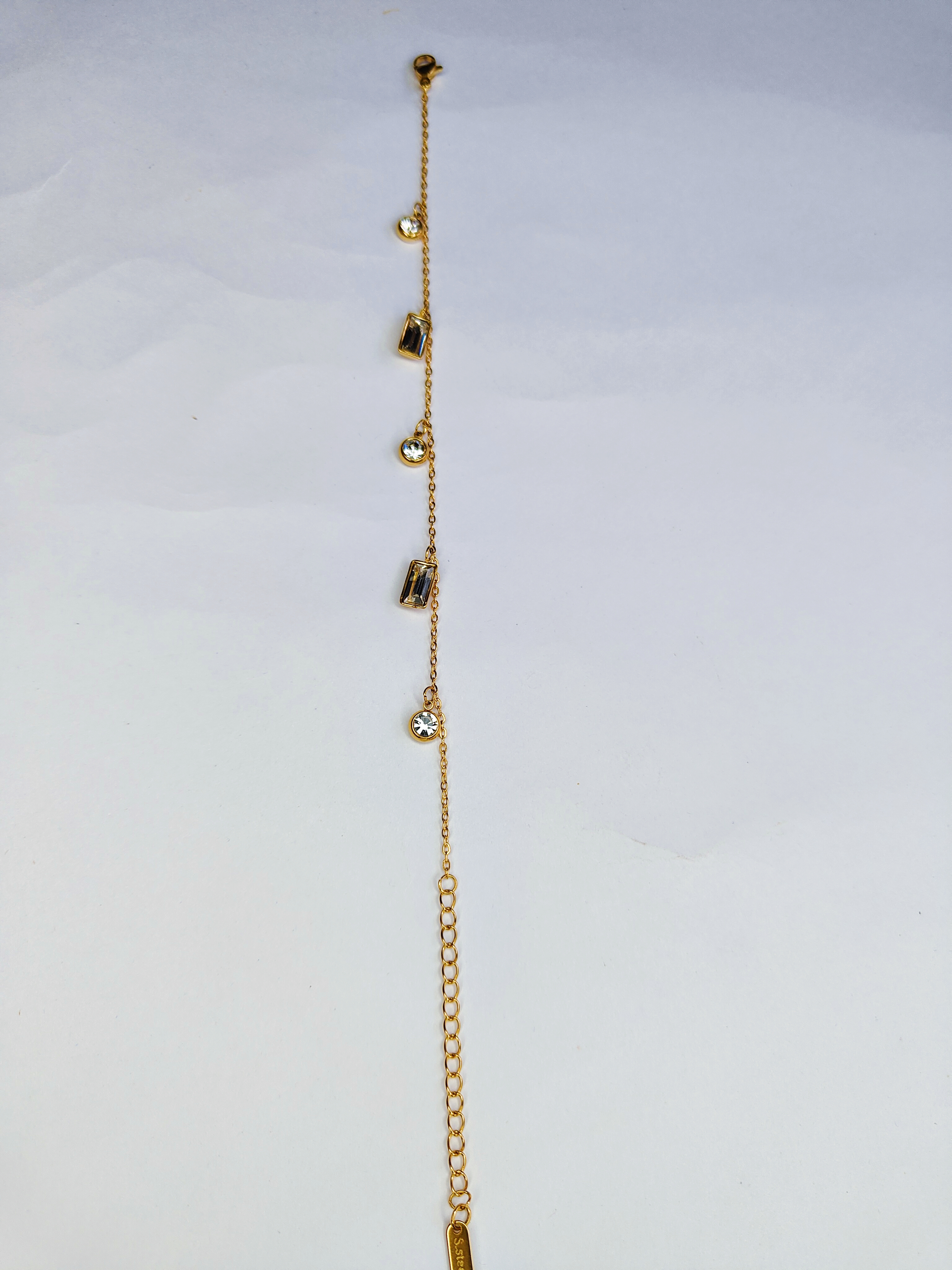 18K Gold Plated Charm Bracelet