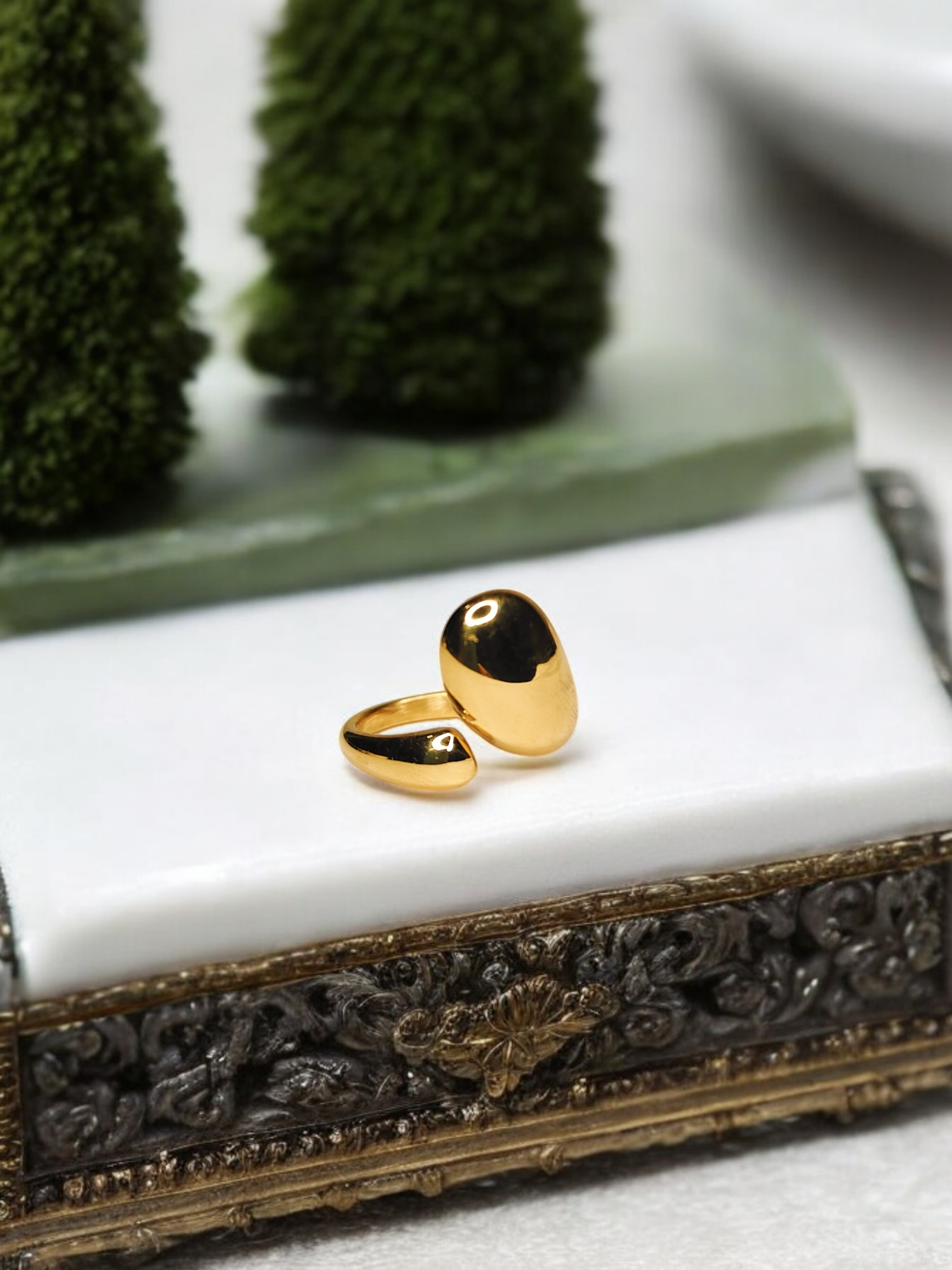 Gold Statement Ring