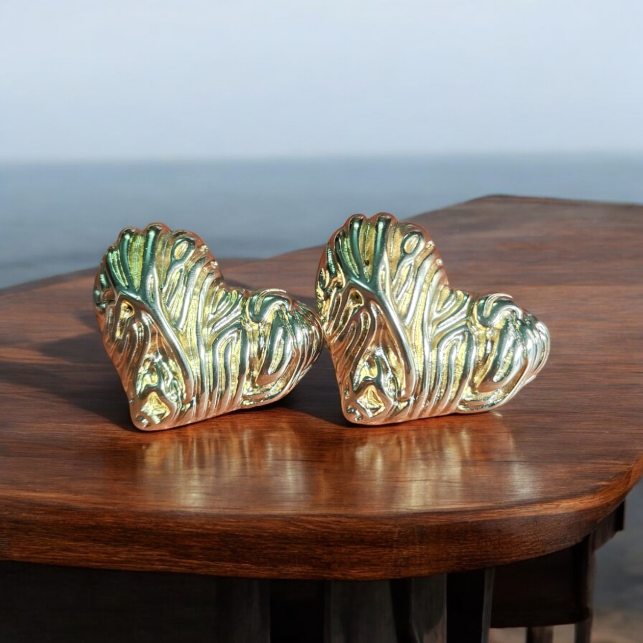 Decorative Leaf Bookends
