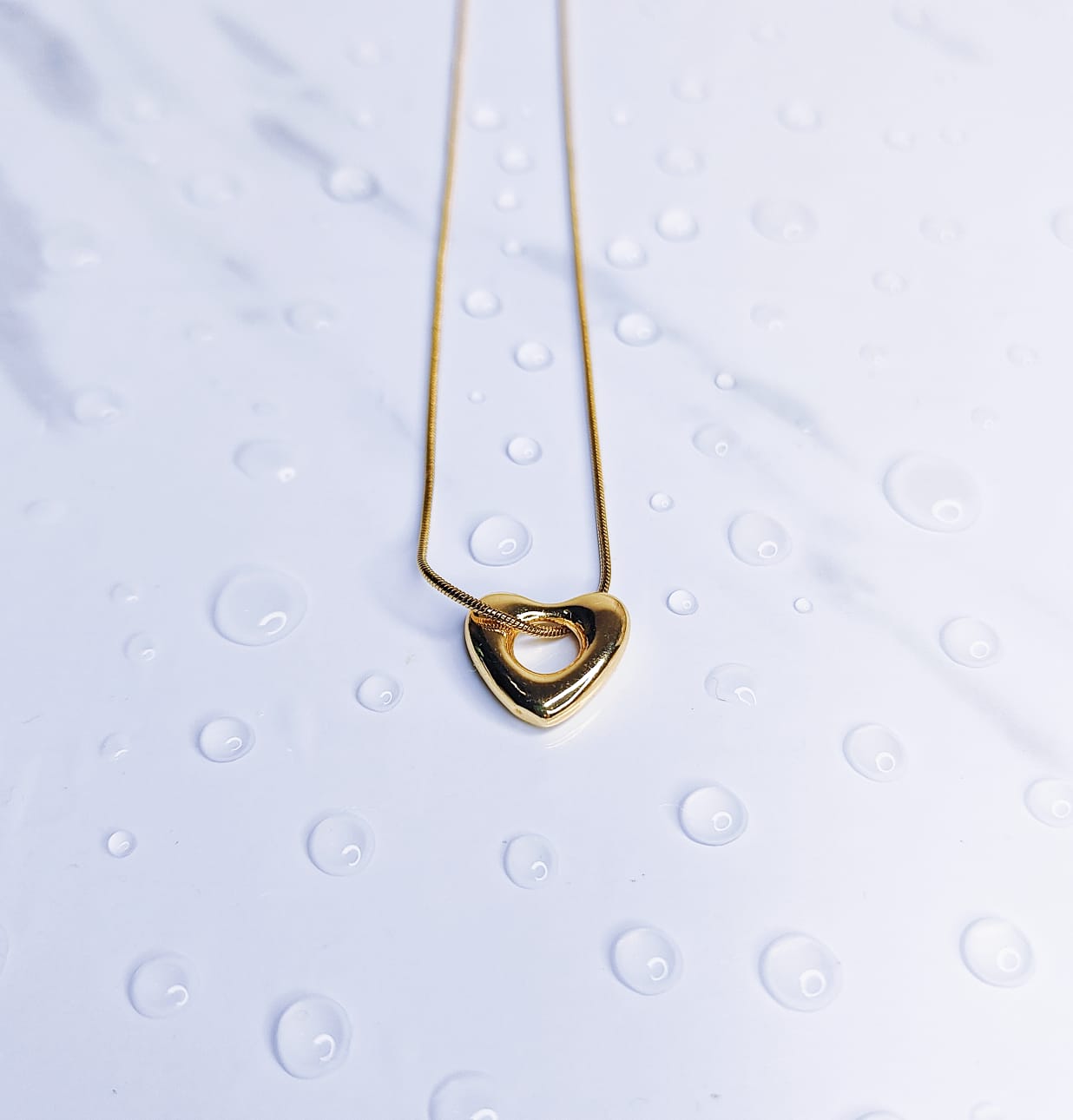 Gold Heart Necklace