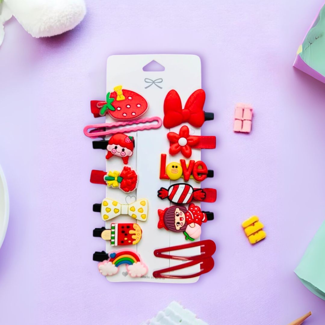 Children's Cute Korean Hair Clip Set