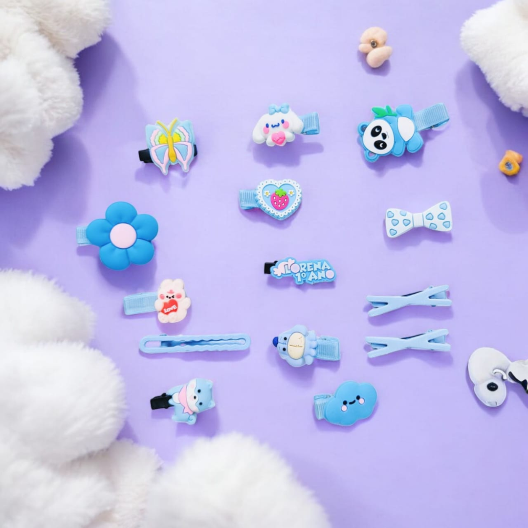 Cute Kids' Korean Hair Clip Set
