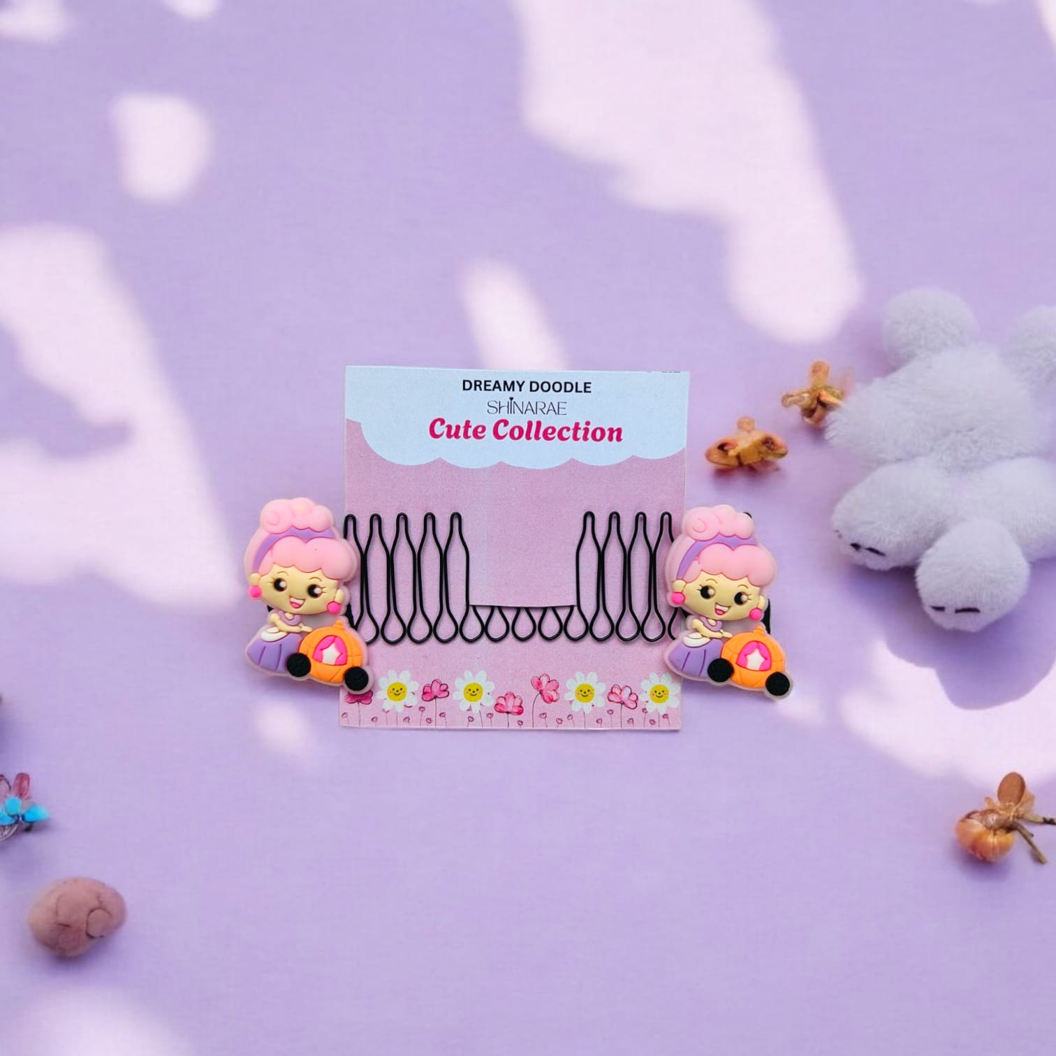 Princess Cartoon Hair Clips (1pc)
