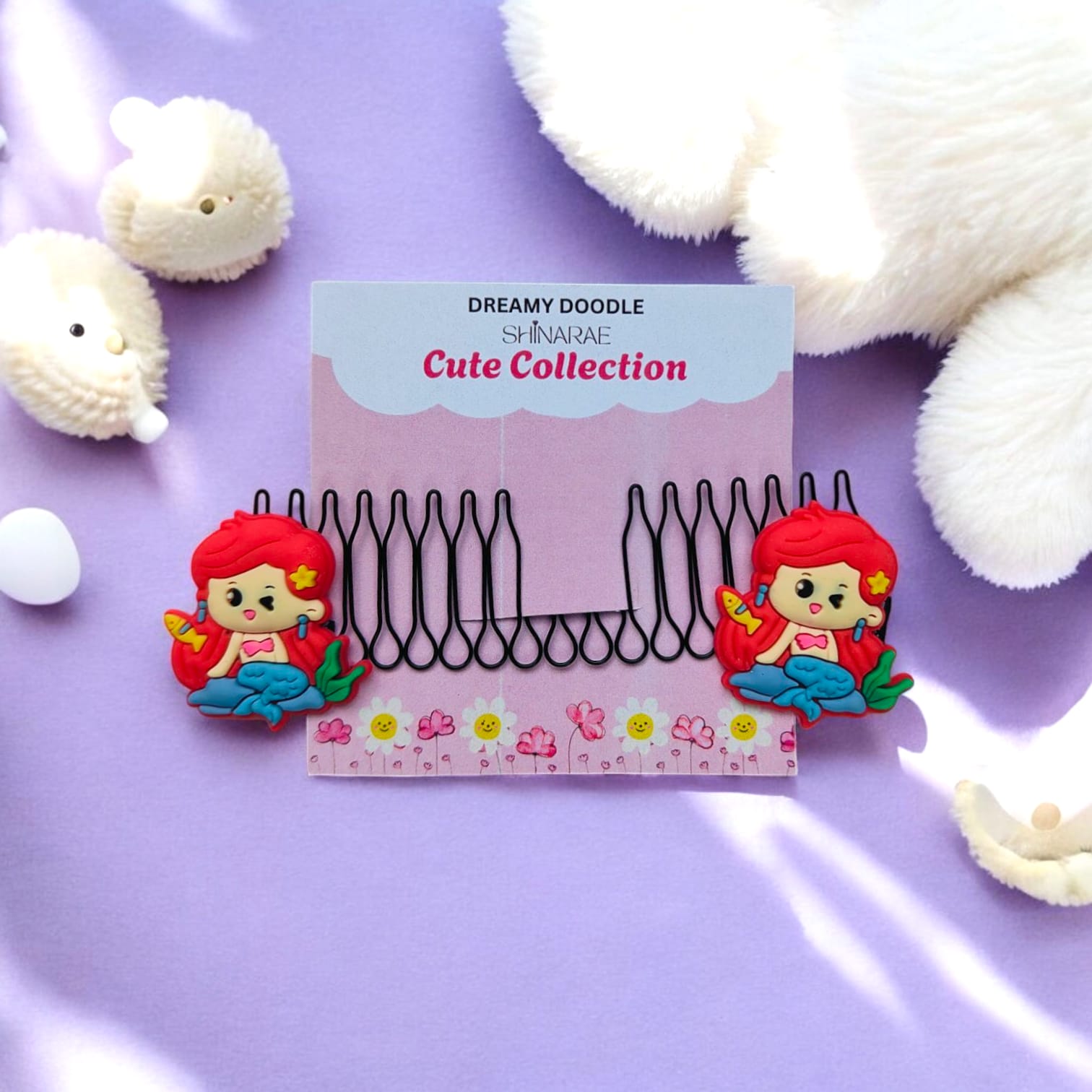 Princess Cartoon Hair Clips (1pc)