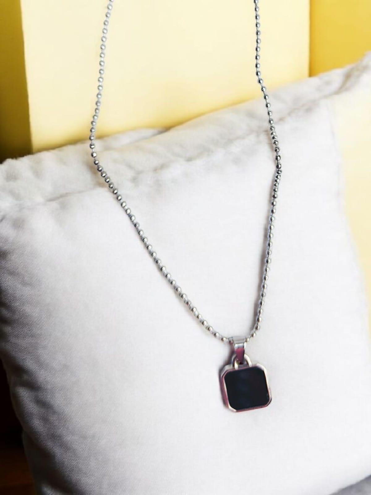Square Pendant Necklace