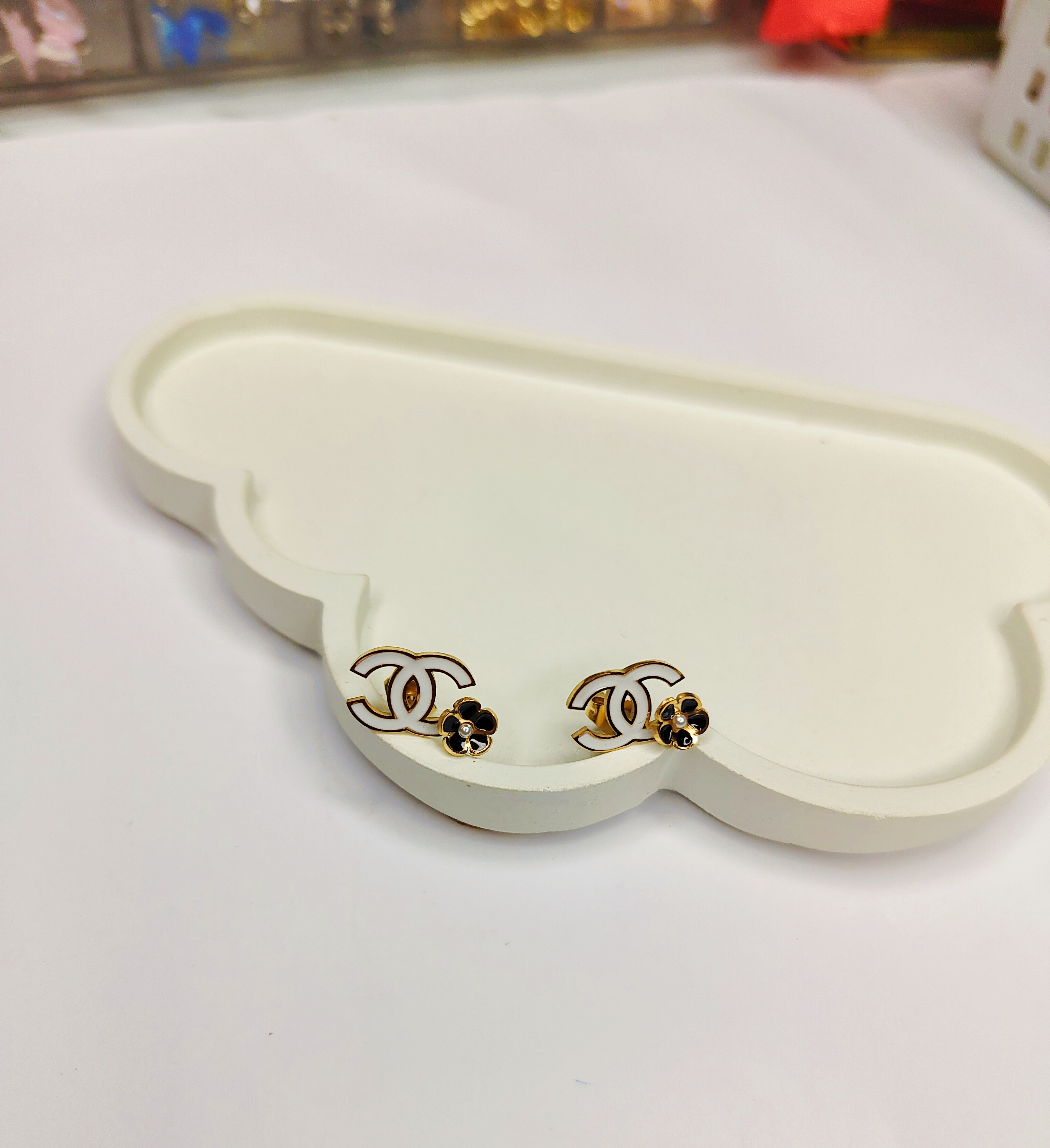Gold-Plated Designer Earrings