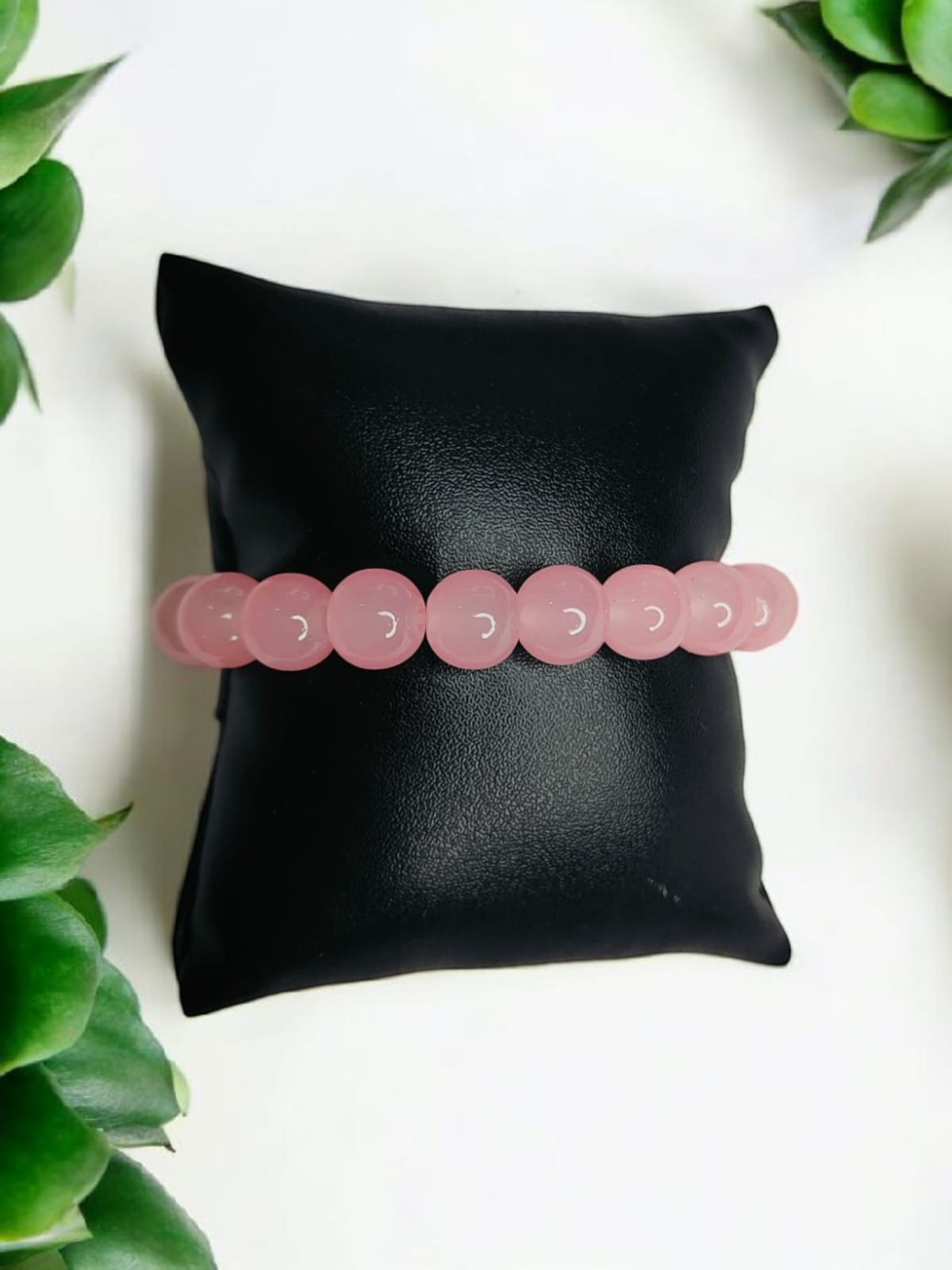 Rose Quartz Beaded Bracelet