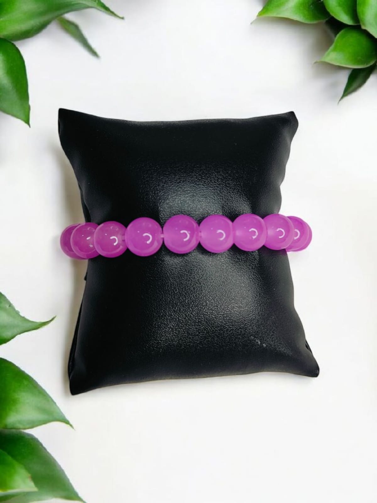 Purple Beaded Bracelet