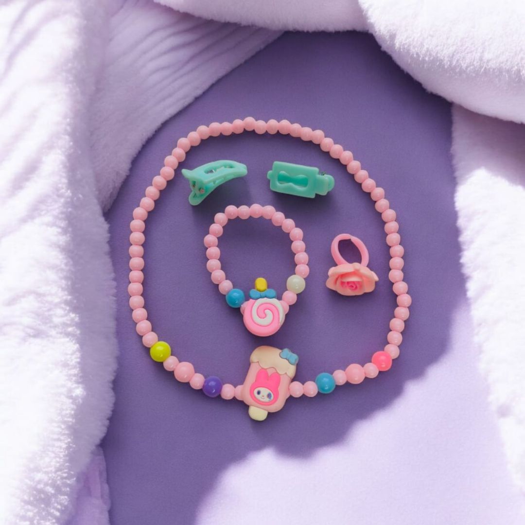 Children’s Bead Jewelry Set