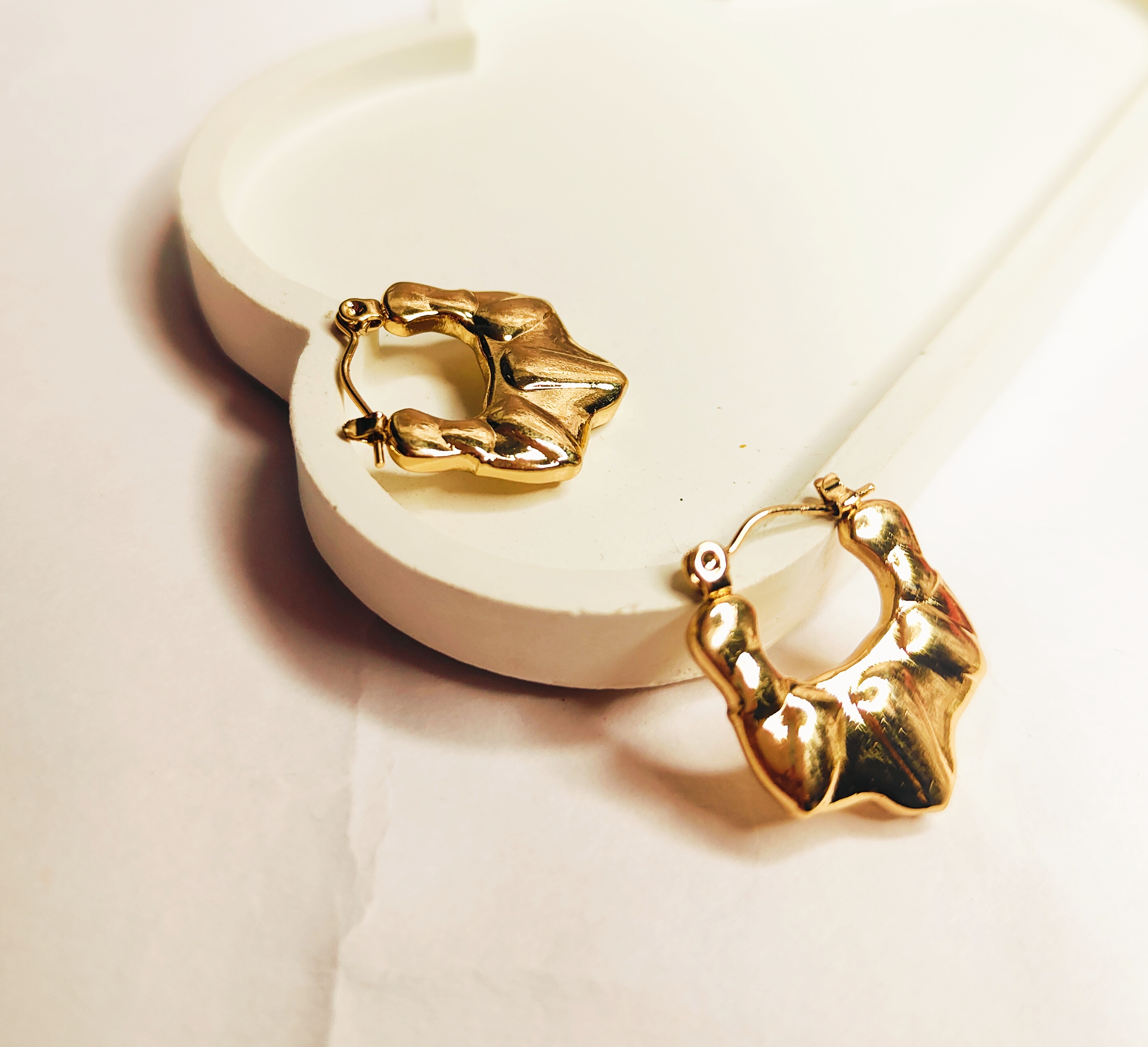 Gold Hoop Earrings
