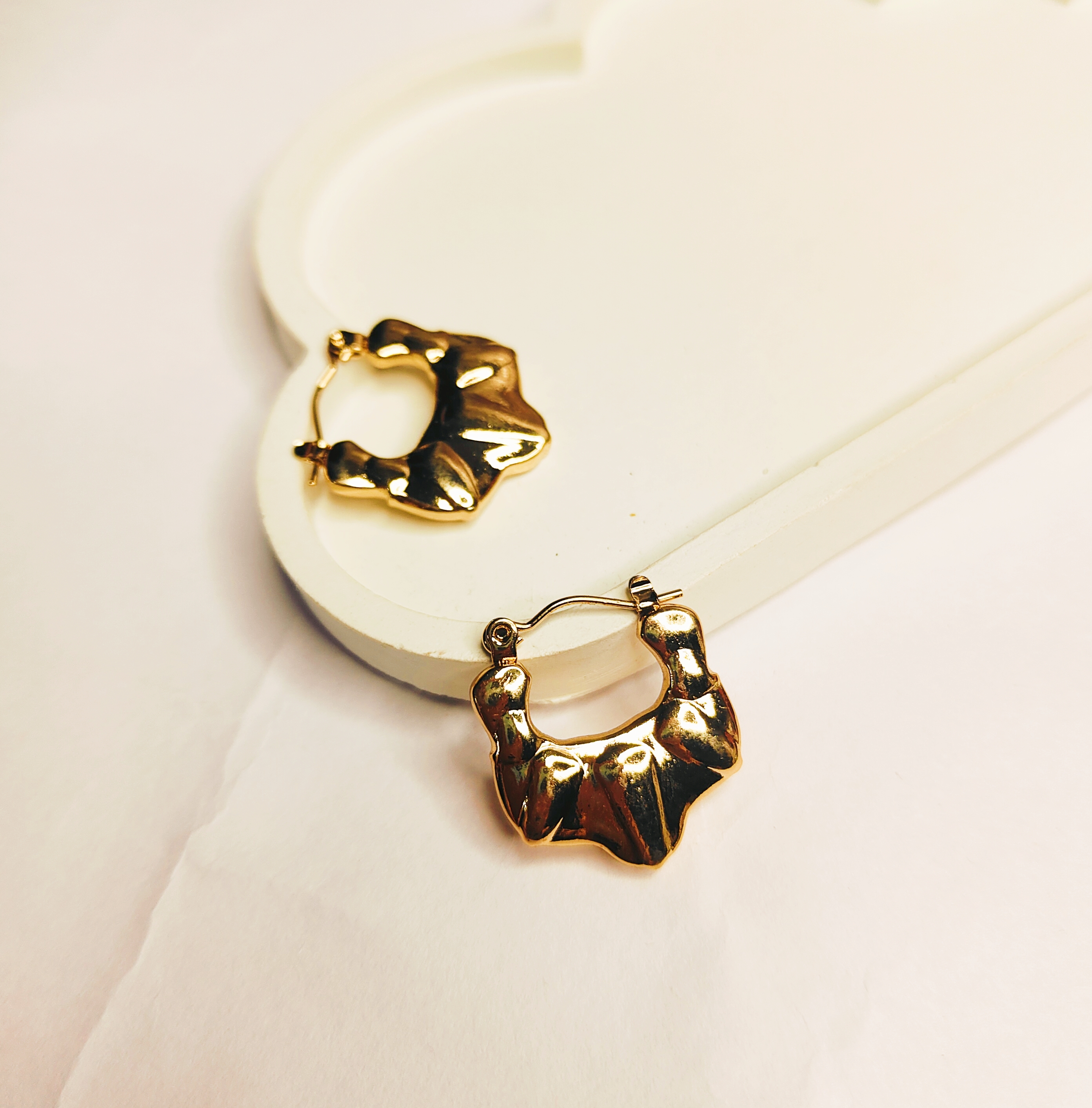 Gold Hoop Earrings