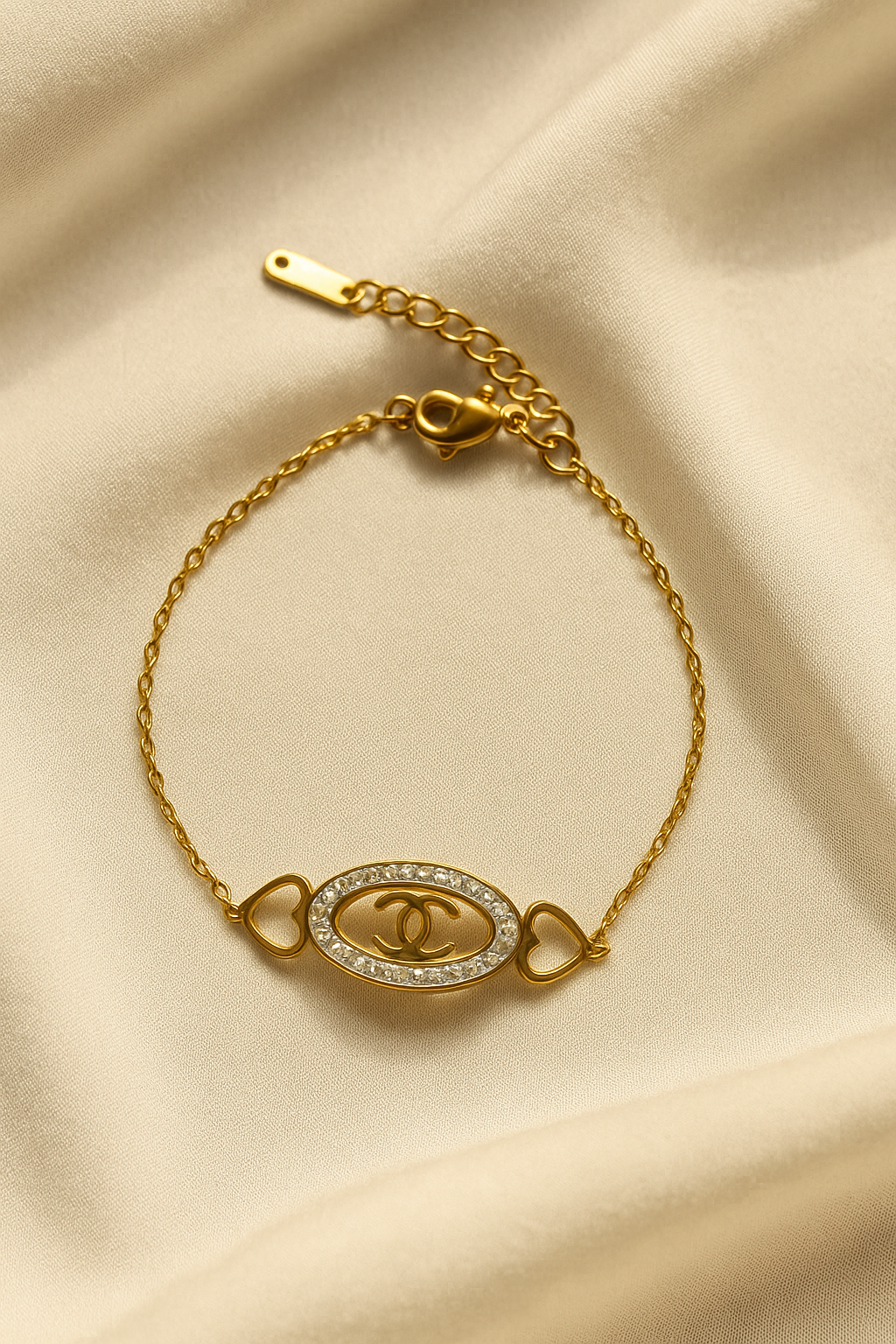 Gold Brand Inspired Bracelet