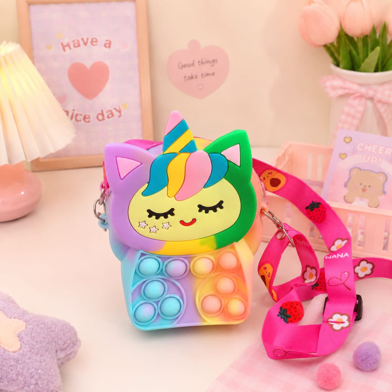 Pop It Sling Bag for Kids