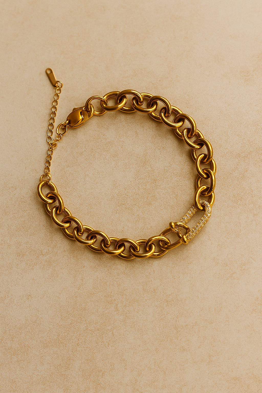 Gold Chain Bracelet
