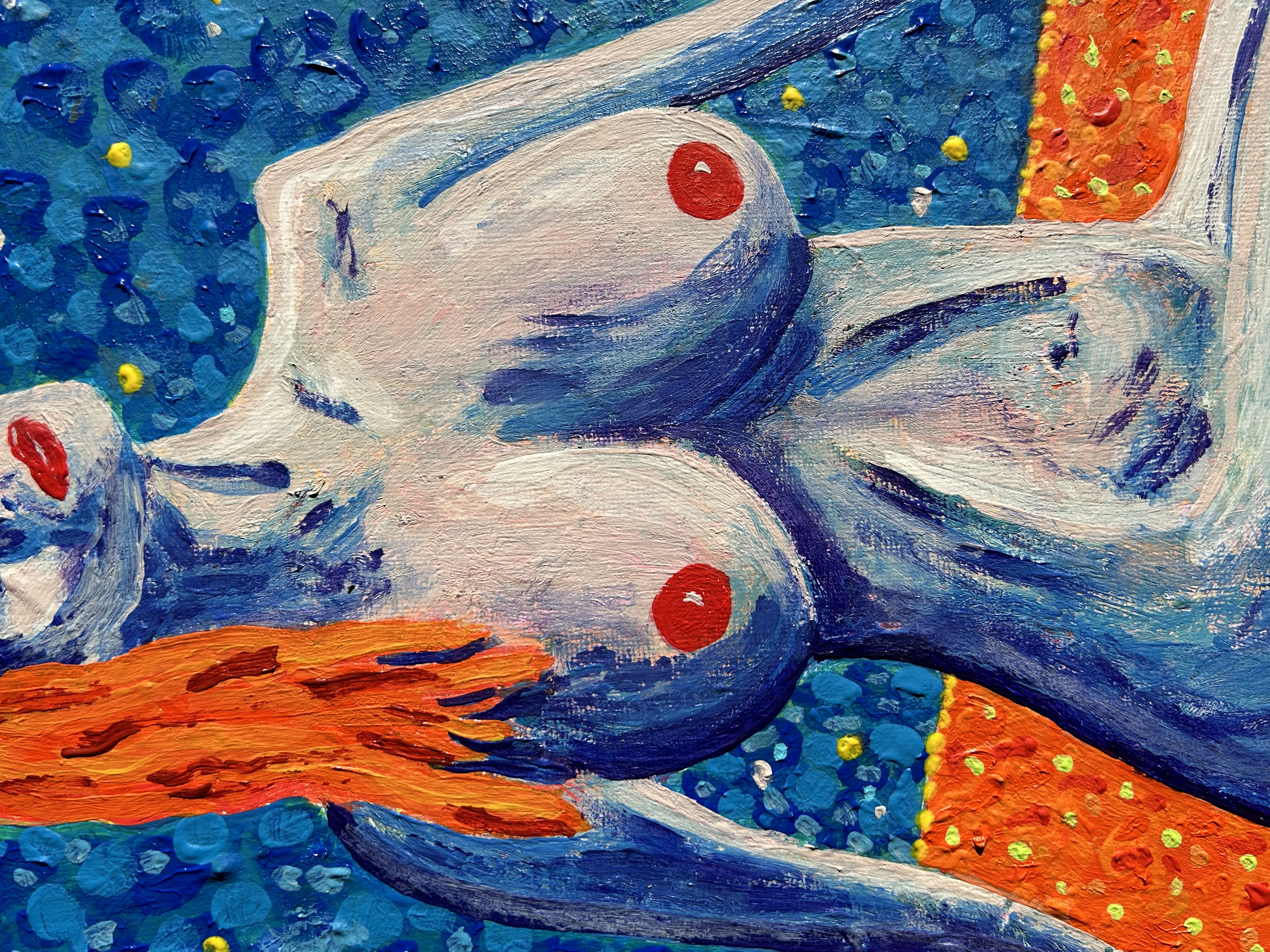 “Mujer Sentada tras el Eclipse” by Top Kabana