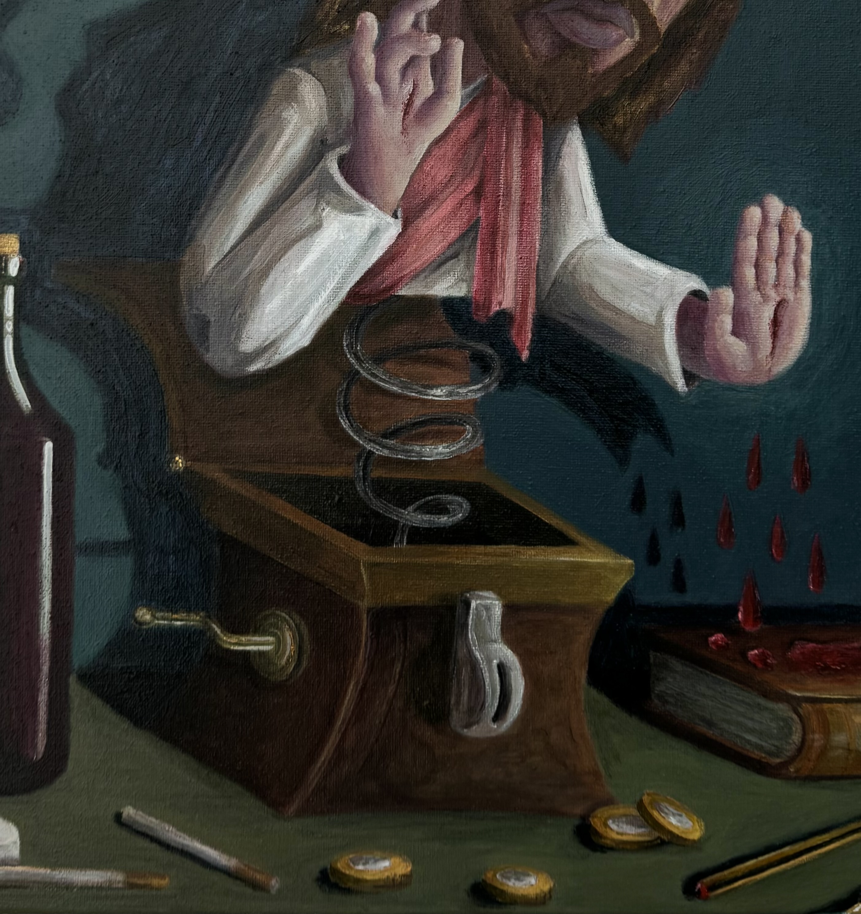 “Tax of sacrifice” by Salvador Zanor AKA Safr
