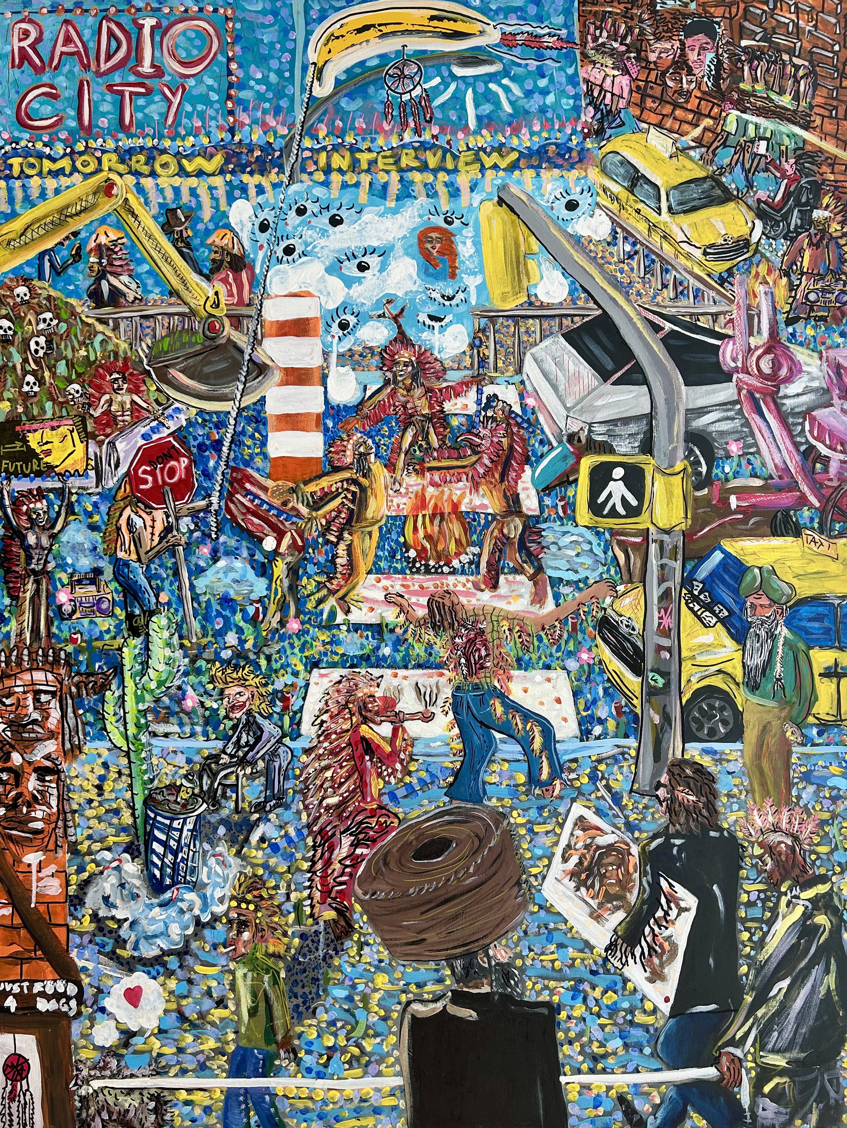 "La Pasión de los indios en Nueva York" by Top Kabana