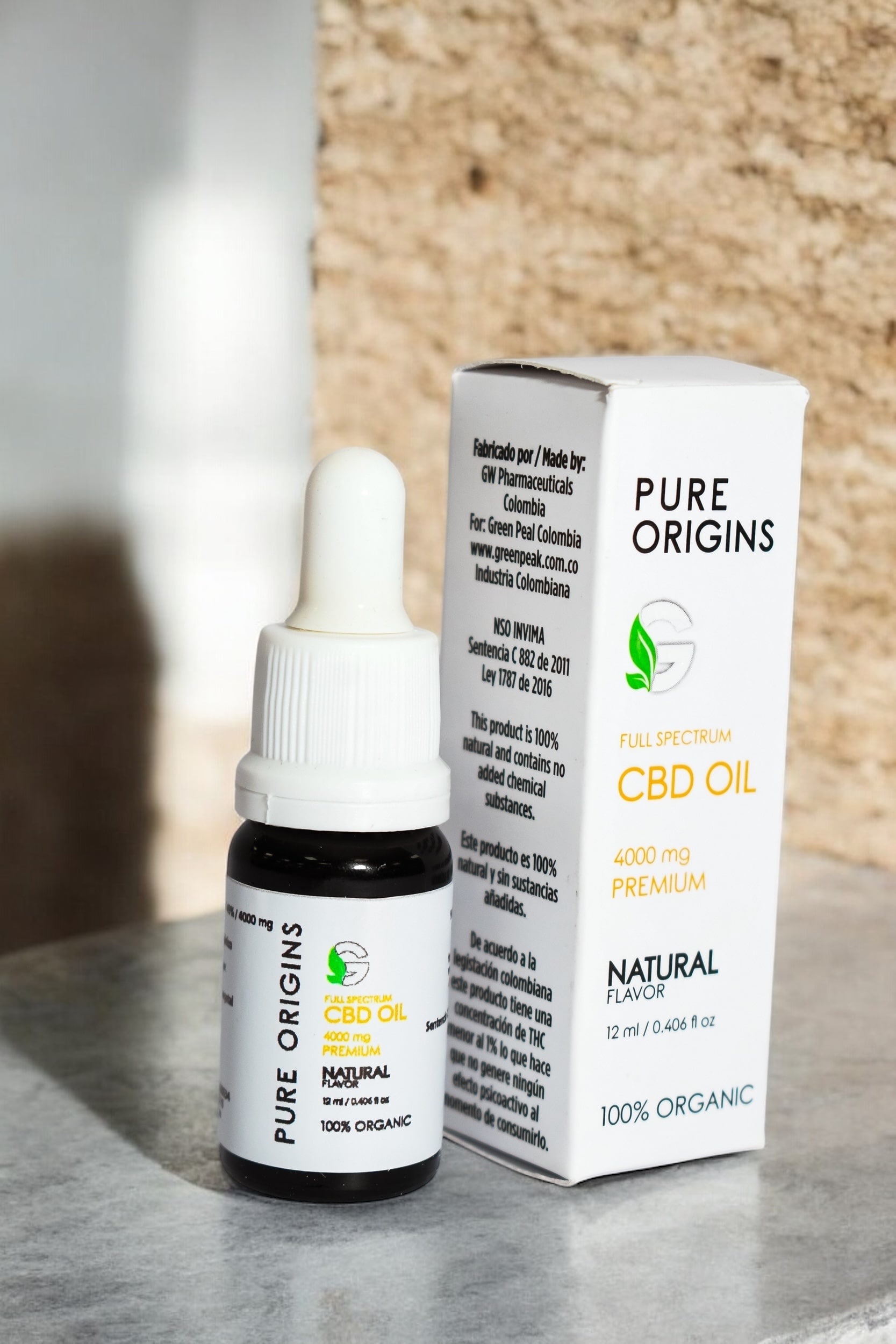  Aceite de CBD HEMP/ 4000 mg