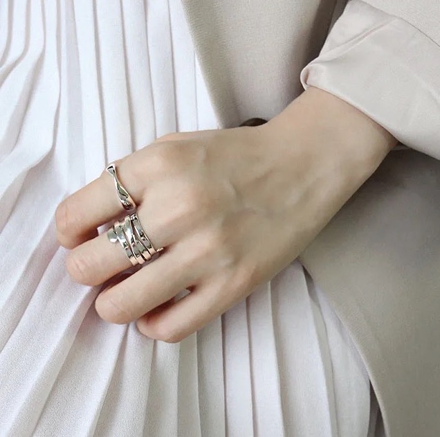 Bague en argent