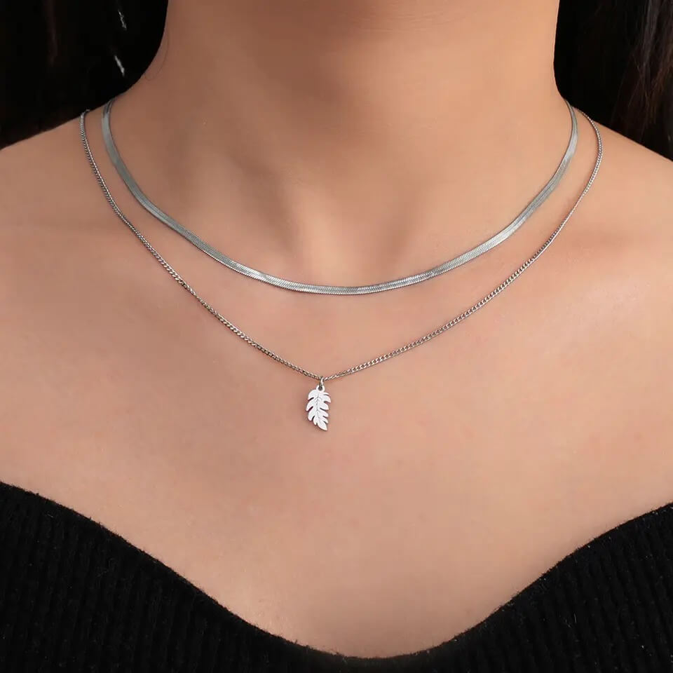 Collier double rang