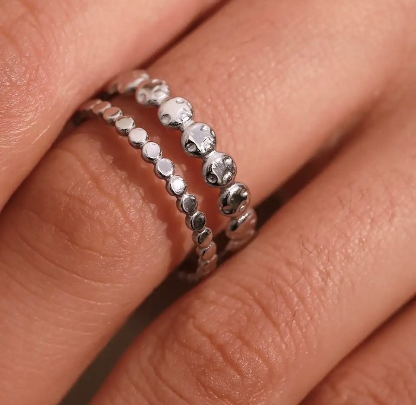 Bague en argent