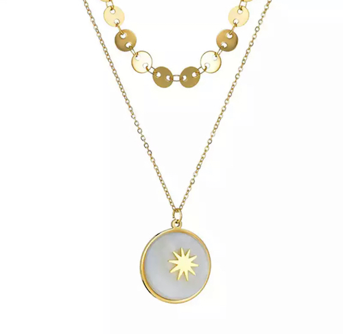Collier à double rangée