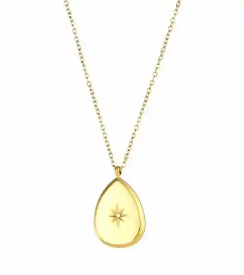 Collier avec pendentif en or