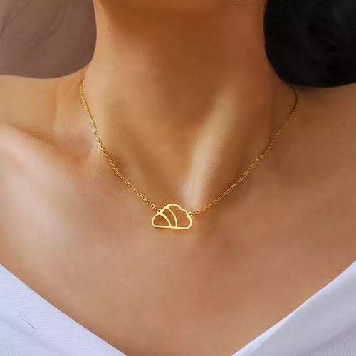 Collier Nuage Doré