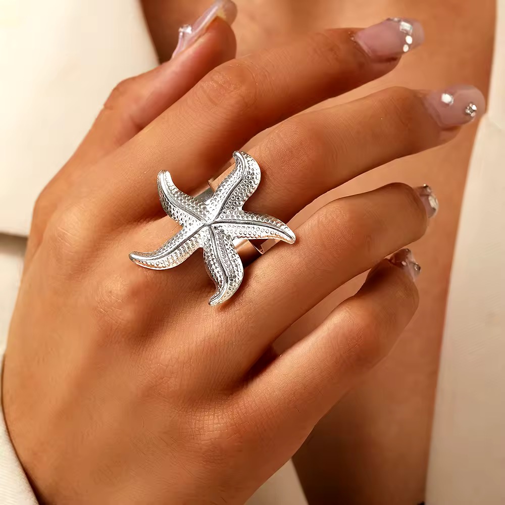 Bague étoile de mer