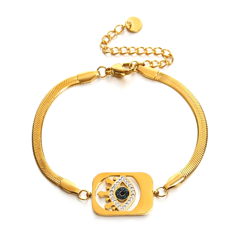 Bracelet œil doré