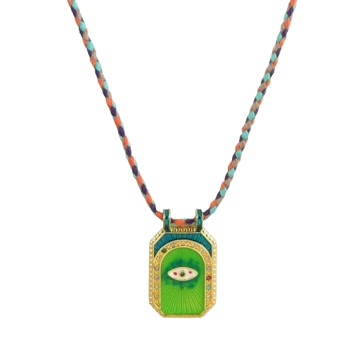 Collier pendentif œil protecteur
