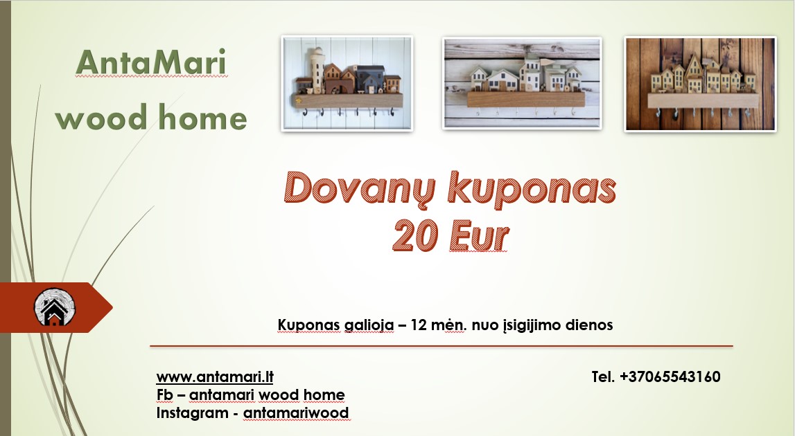 Dovanų kuponas20