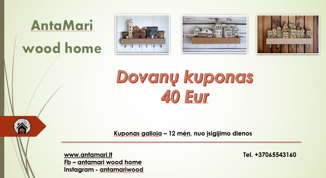 Dovanų kuponas40