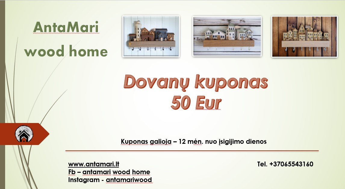 Dovanų kuponas50